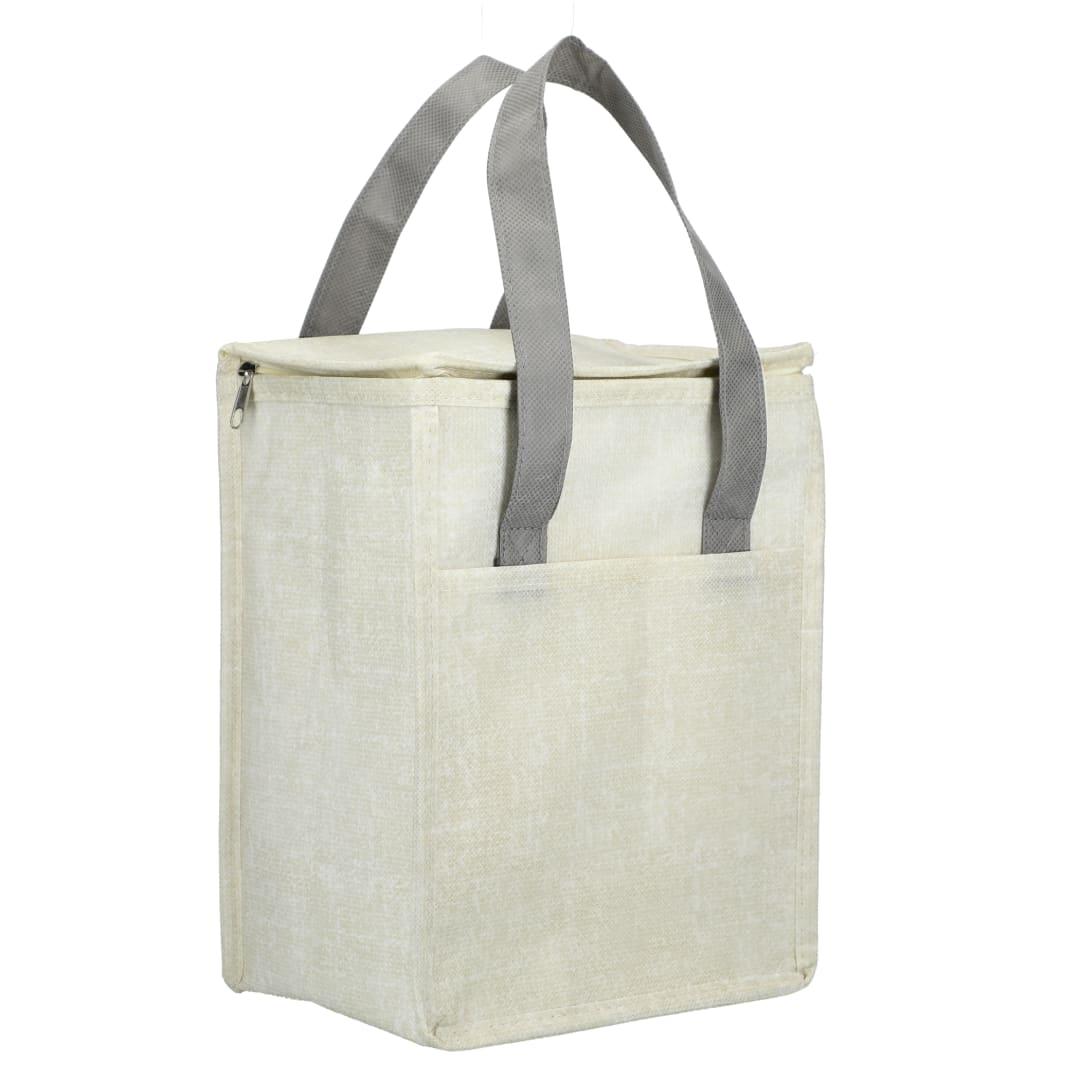 Ares recycled non-woven 12 can cooler Black miniatura 11