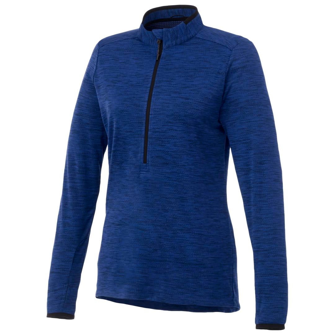 Womens mather knit half zip Royal miniatura 12