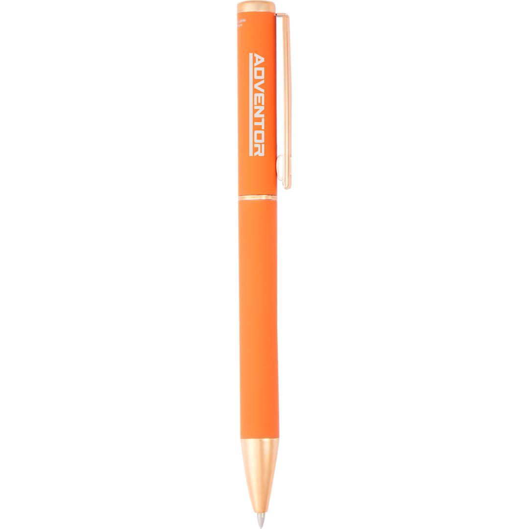 Harper soft touch recycled aluminum gel pen Black miniatura 8