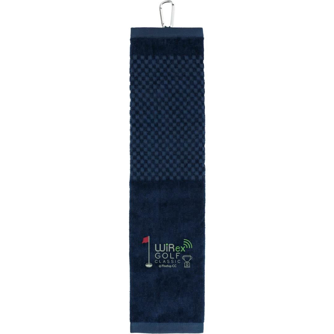 3.5Lb./doz. 5.25x22in scrubber golf towel Black miniatura 7