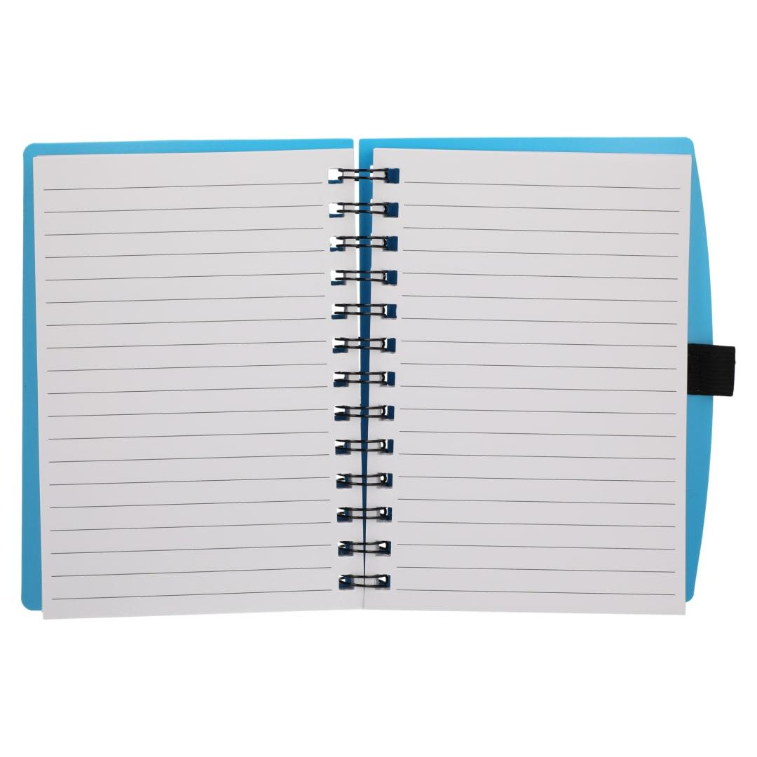 Fsc® recycled 5.5 x 7 coordinator notebook Black miniatura 13