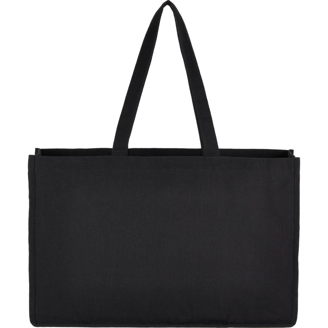 Repose 10oz recycled cotton shoulder tote Grey miniatura 5