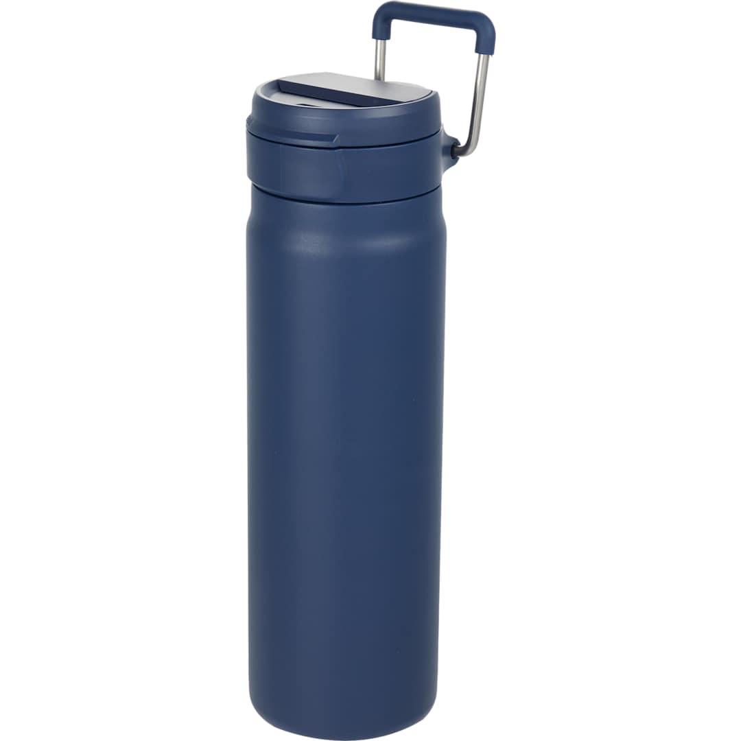 Kara recycled insulated bottle w/ swivel lid 24oz Black miniatura 11