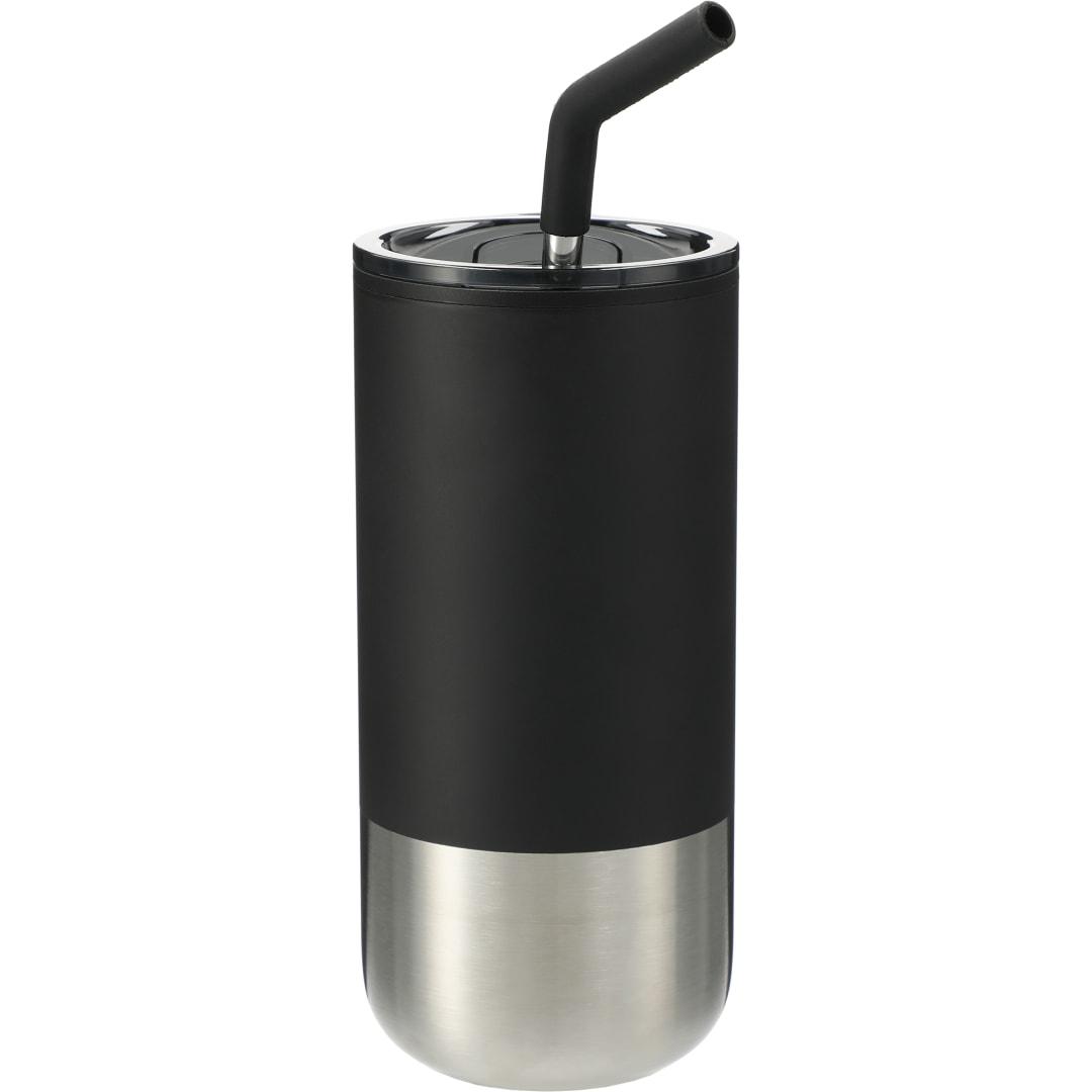 Lagom 16oz tumbler w/ ss straw White miniatura 6