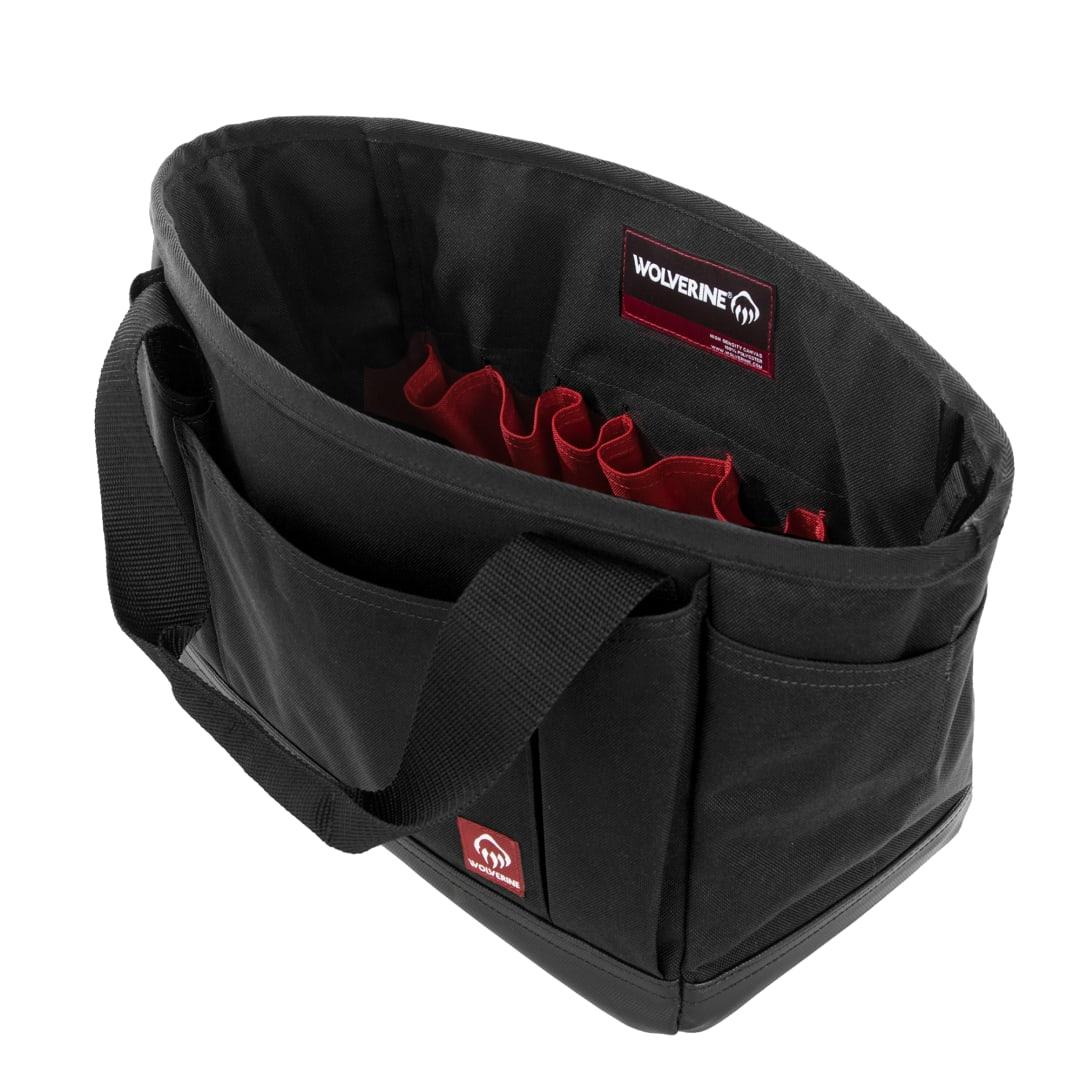 Wolverine 13 17-pocket tool tote Black miniatura 6
