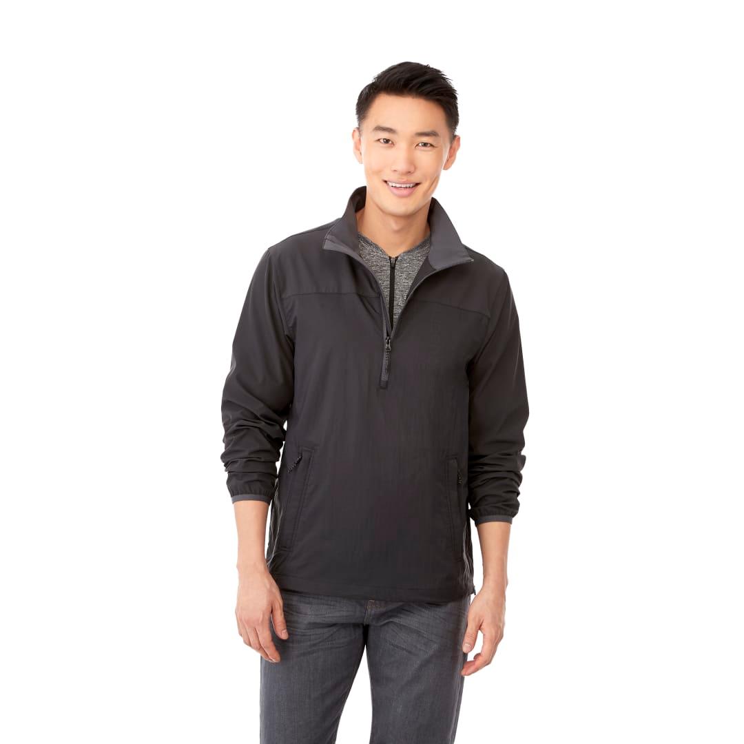 Mens odaray 1/2 zip jacket Black miniatura 15