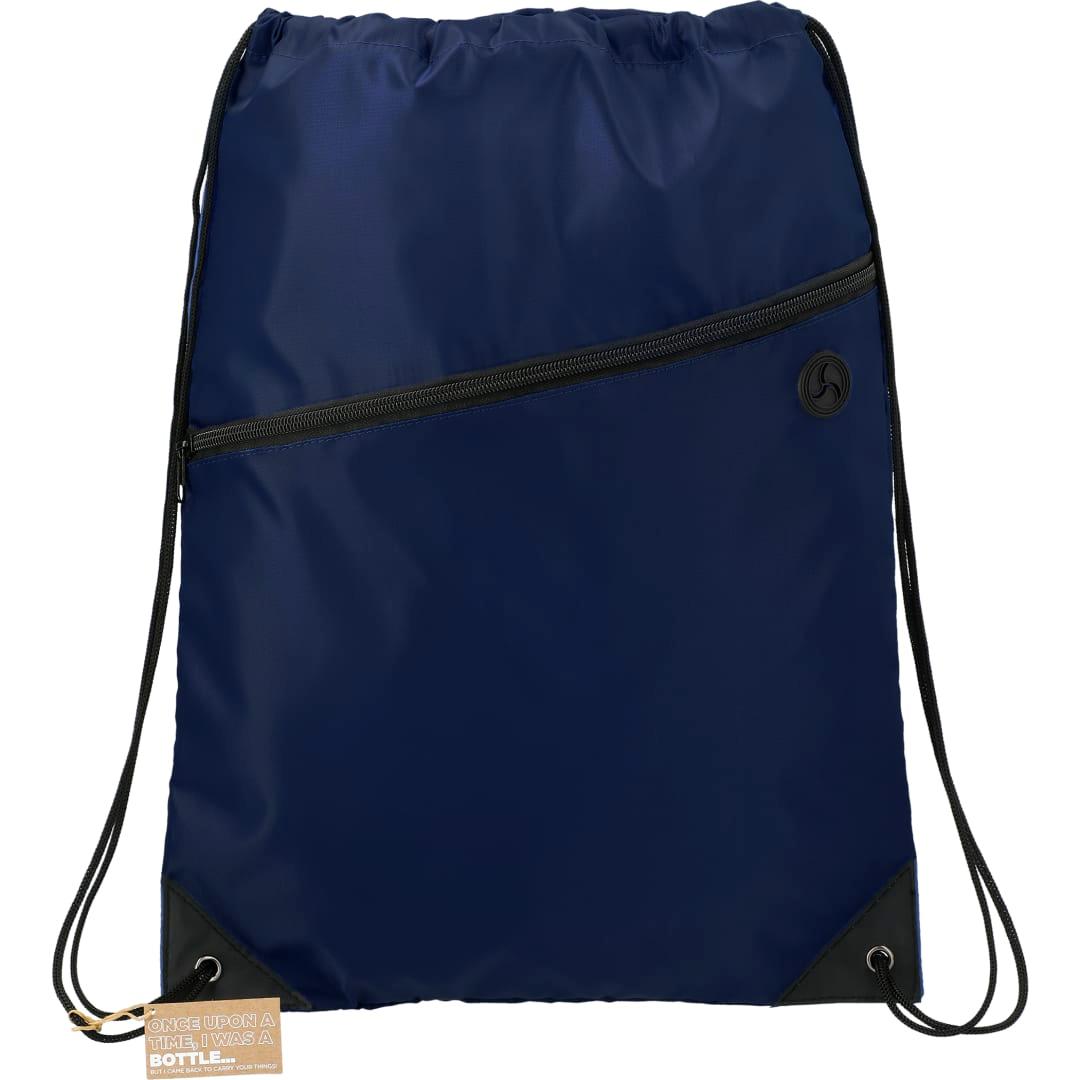 Robin rpet drawstring bag Navy Blue miniatura 4