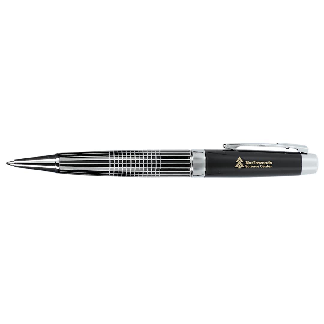 Newton recycled brass gel rollerball Black miniatura 10