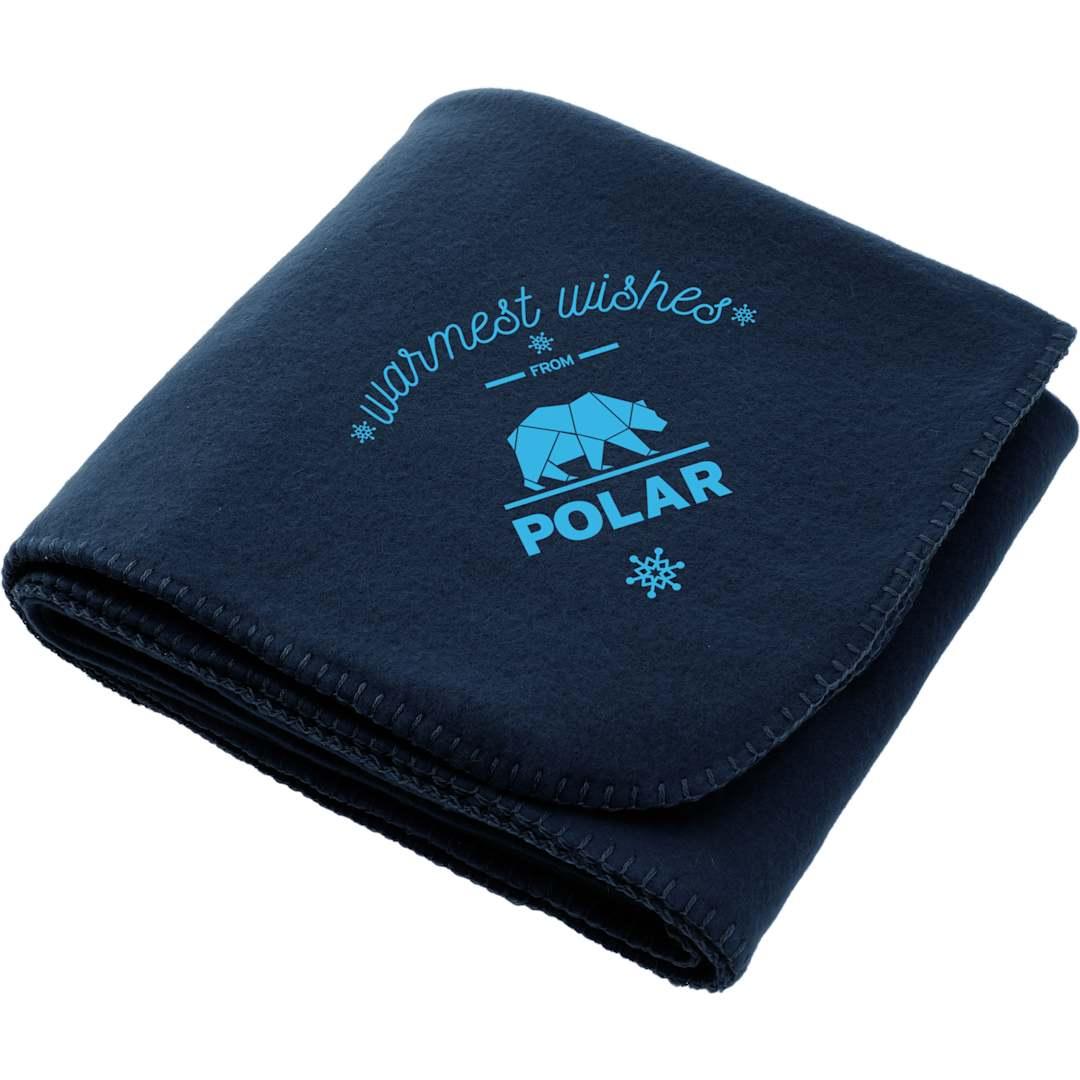 100% Recycled pet fleece blanket Khaki miniatura 20