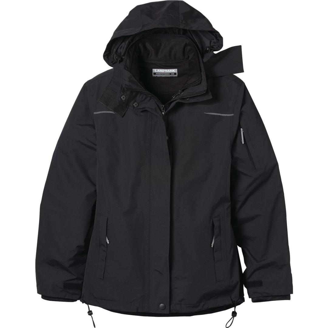 Womens dutra 3-in-1 jacket Navy Blue miniatura 7