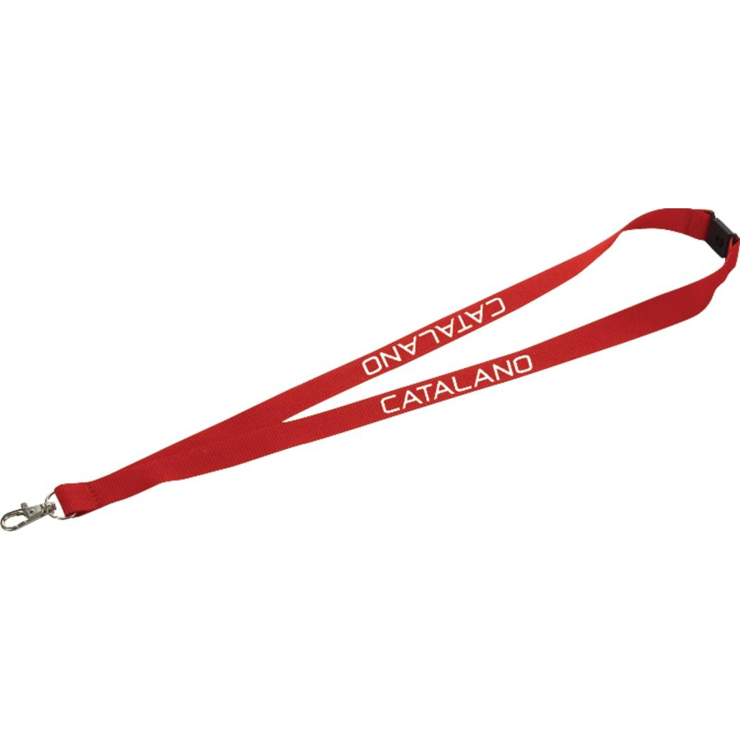 Lanyard with lobster clip Orange miniatura 19