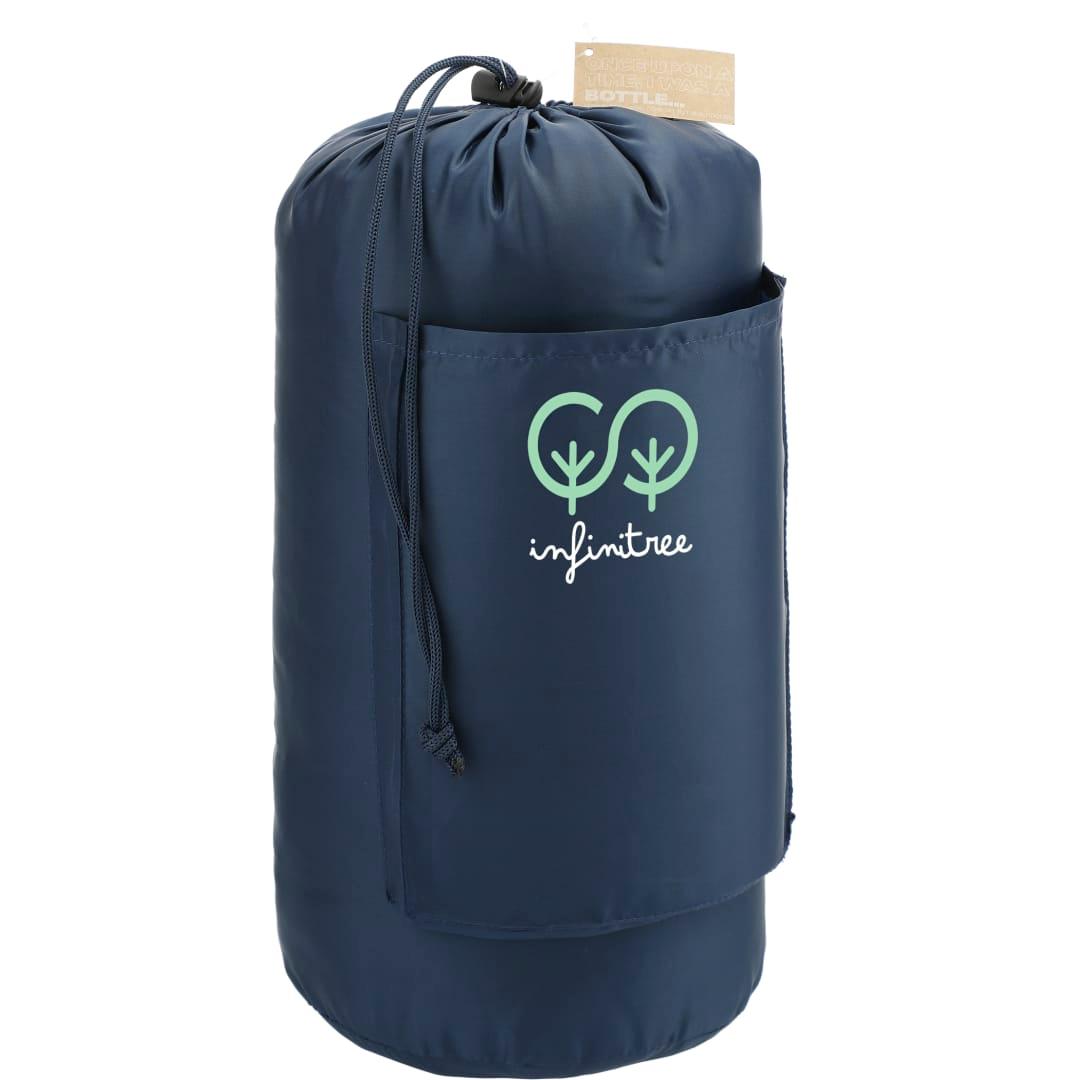 Wave recycled insulated outdoor blanket Black miniatura 13