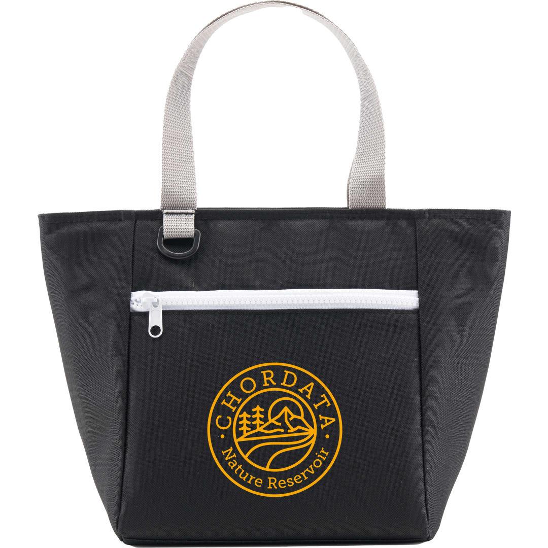 Focus rpet 6 can lunch cooler Black miniatura 8