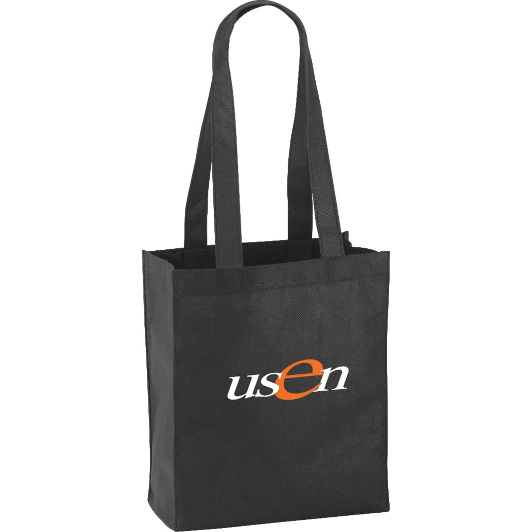 Mini elm non-woven gift tote Black miniatura 6