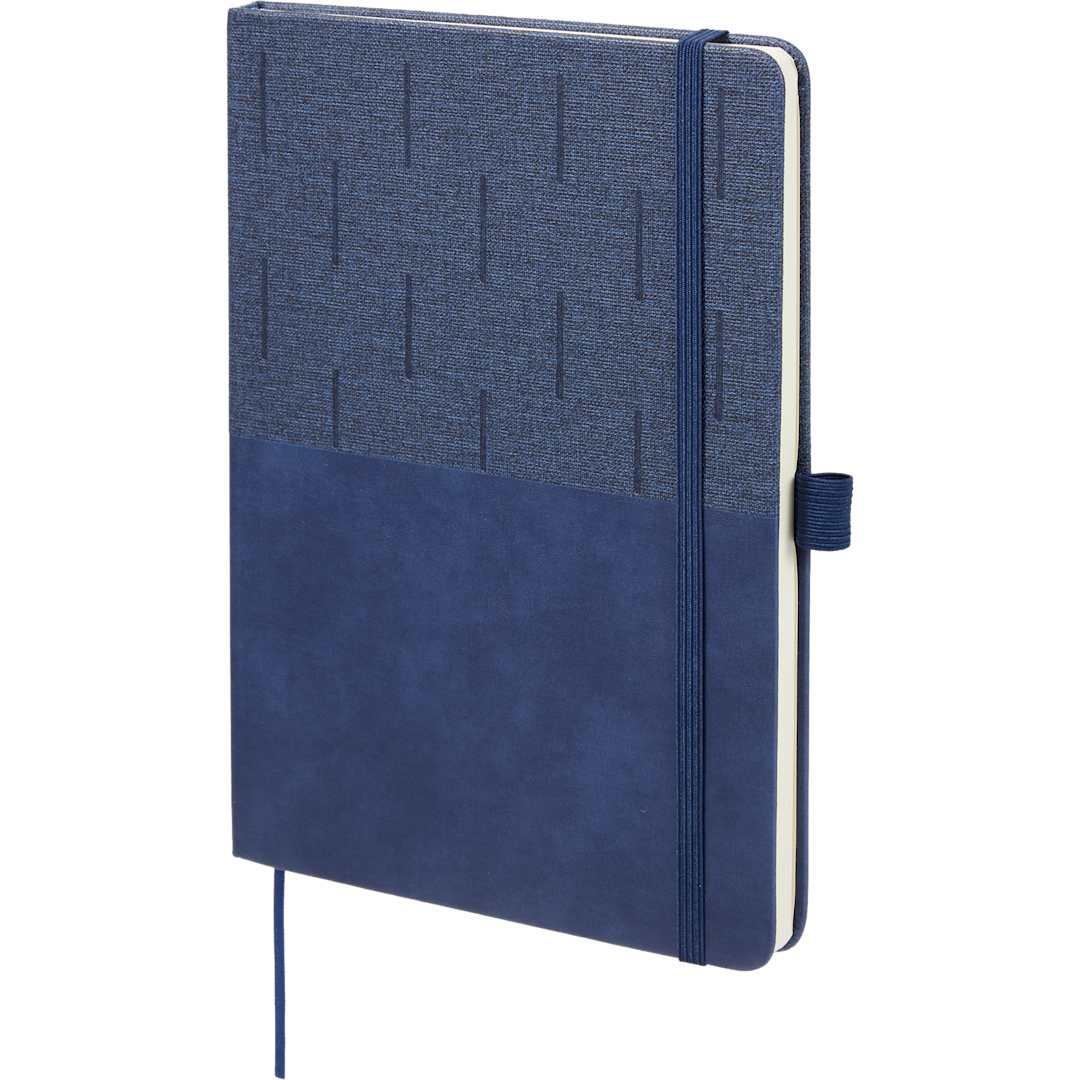 5.5 X 8.5 fsc® recycled chesapeake bound journal Black miniatura 9