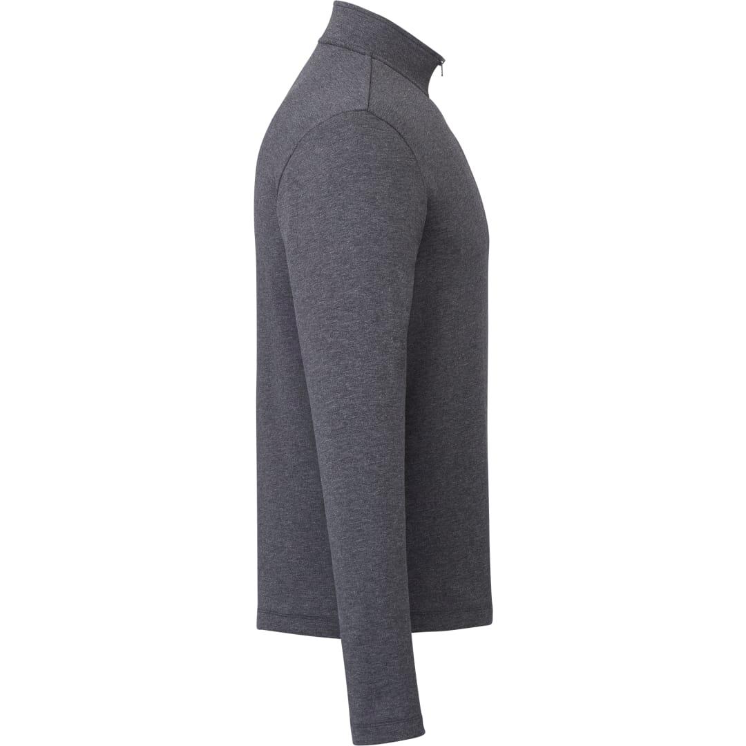Mens rigi eco knit quarter zip Navy Blue miniatura 19