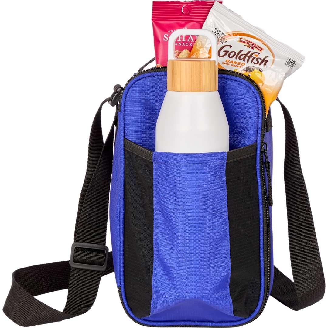 Crossbody recycled 6-can cooler Royal miniatura 12