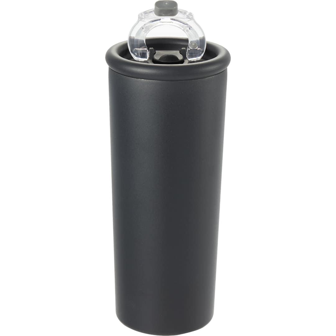 Kyser recycled vacuum tumbler w/ straw 20oz Black miniatura 16