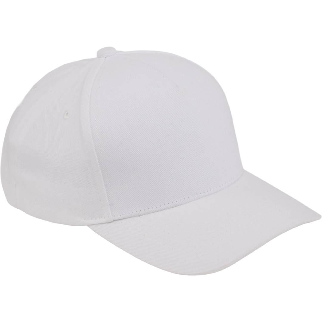 Recycled cotton twill 5 panel ballcap - unisex Black miniatura 4