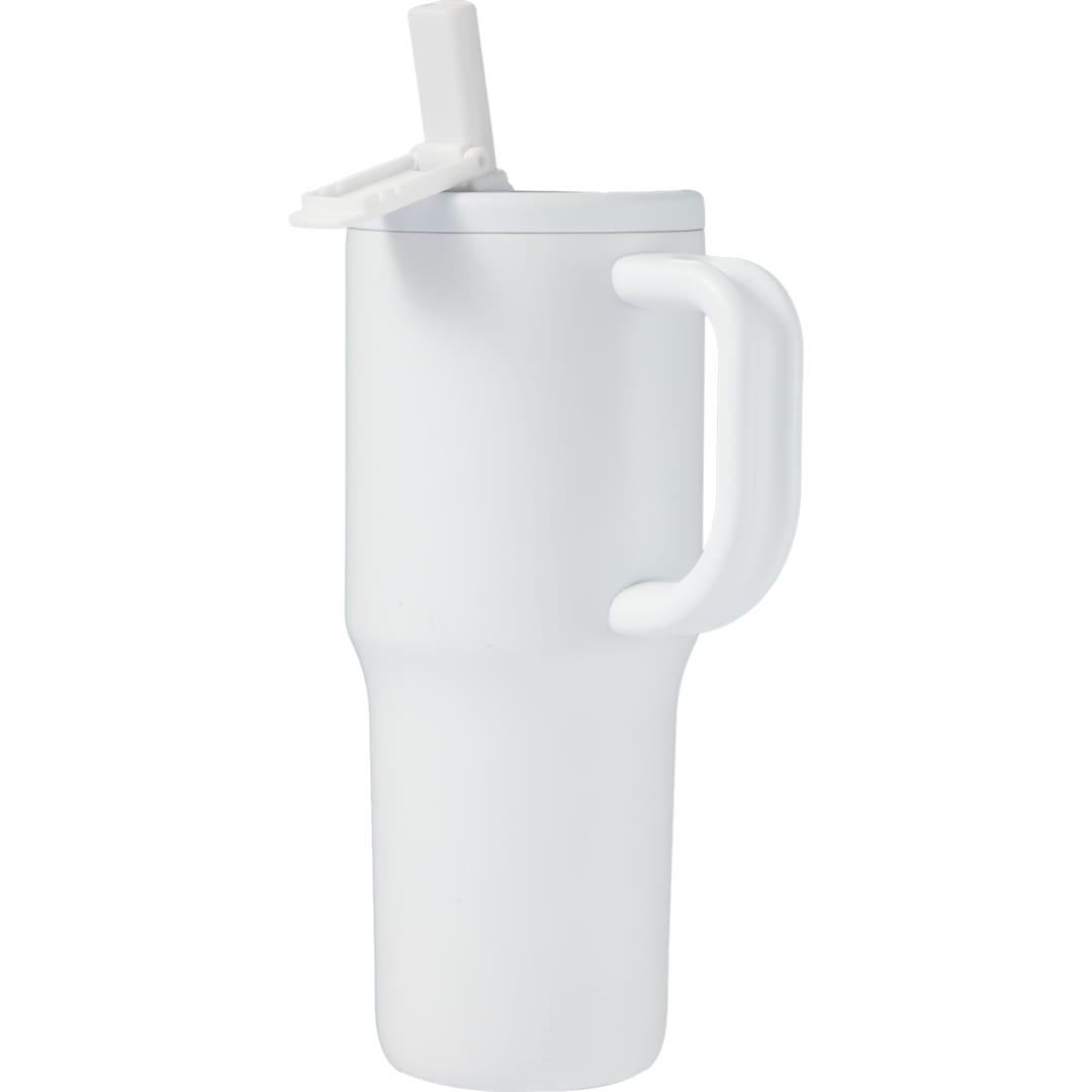 Alpine 30oz vac insul mug w/protective straw cover Bay Blue miniatura 20