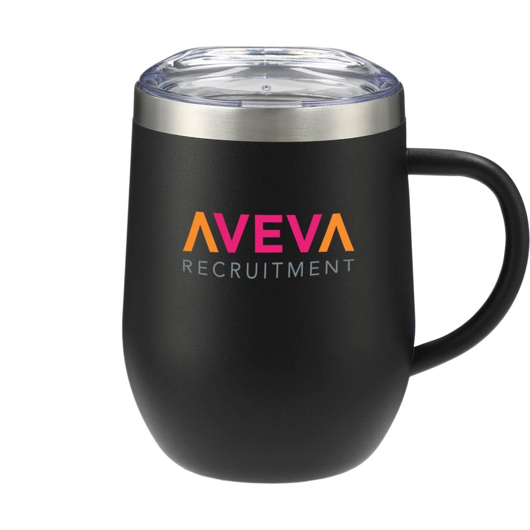 Brew copper vacuum insulated mug 12oz Black miniatura 6