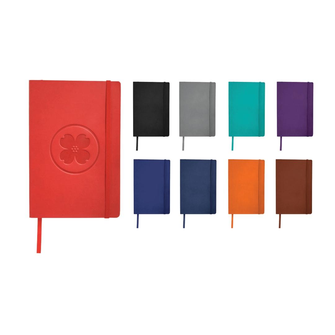 Fsc® mix pedova™ soft bound journal Black front