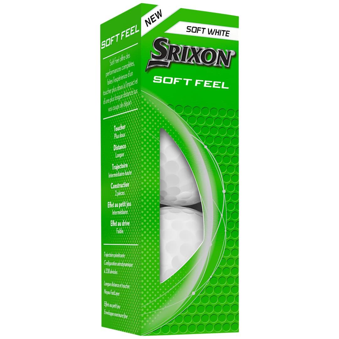 Srixon soft feel golf balls - 3 pack White miniatura 15
