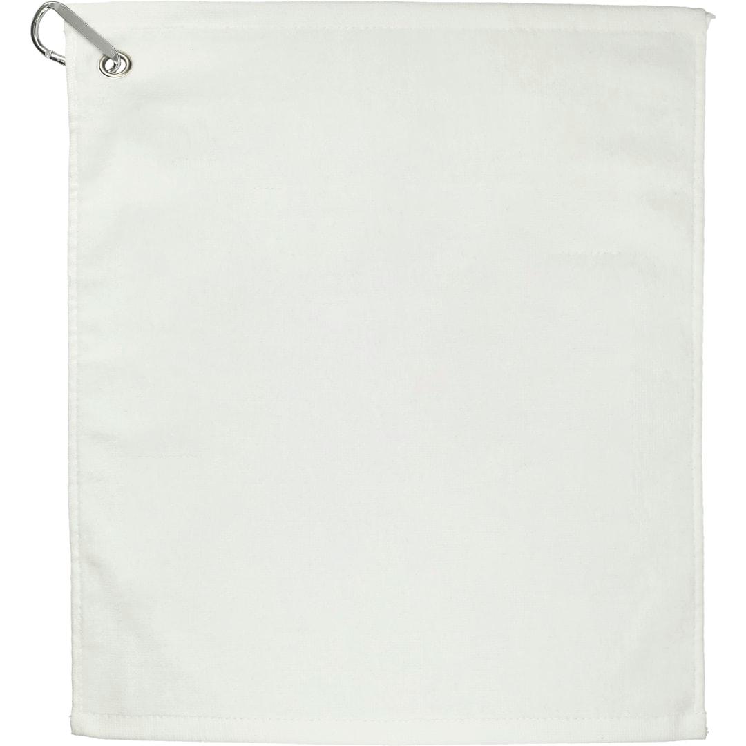 1.3 Lb./doz. 18x15in terry golf towel Black miniatura 6