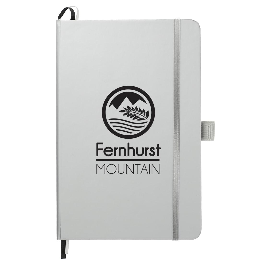 Fsc® mix 5.5 x 8.5 bound journal Black miniatura 50