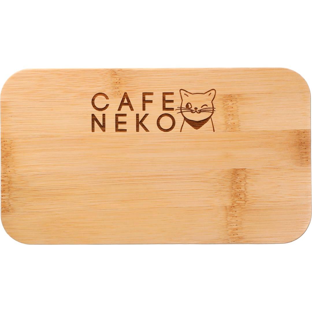 Stackable bamboo fiber bento box Beige miniatura 10