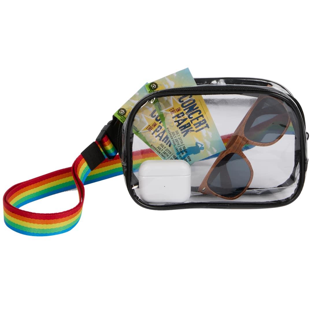 Clear crossbody sport pack Black miniatura 12
