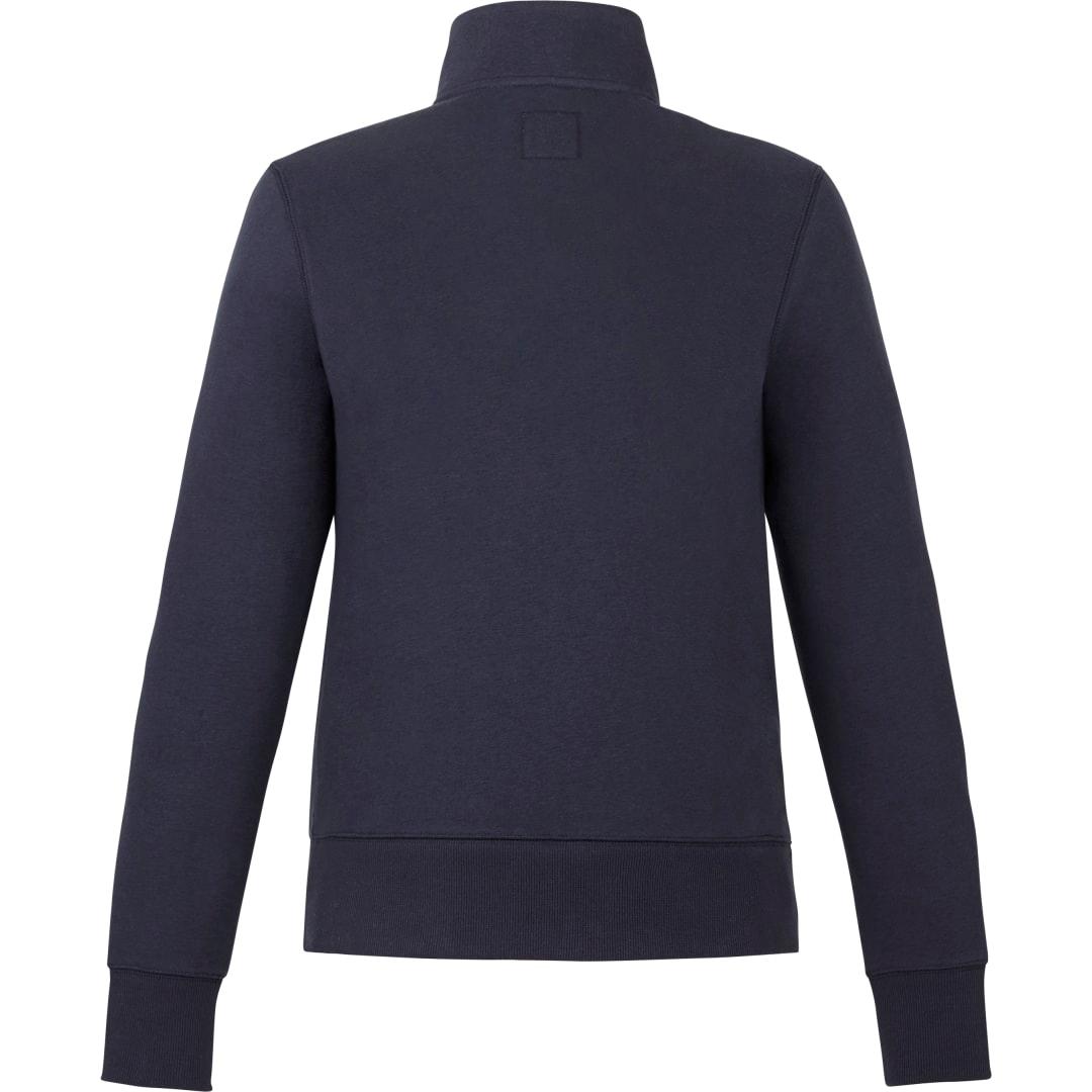 Womens paddlecreek roots73 fleece quarter zip Navy Blue front