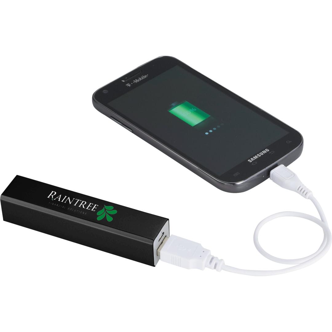 Jolt 2,200 mah power bank Black miniatura 7