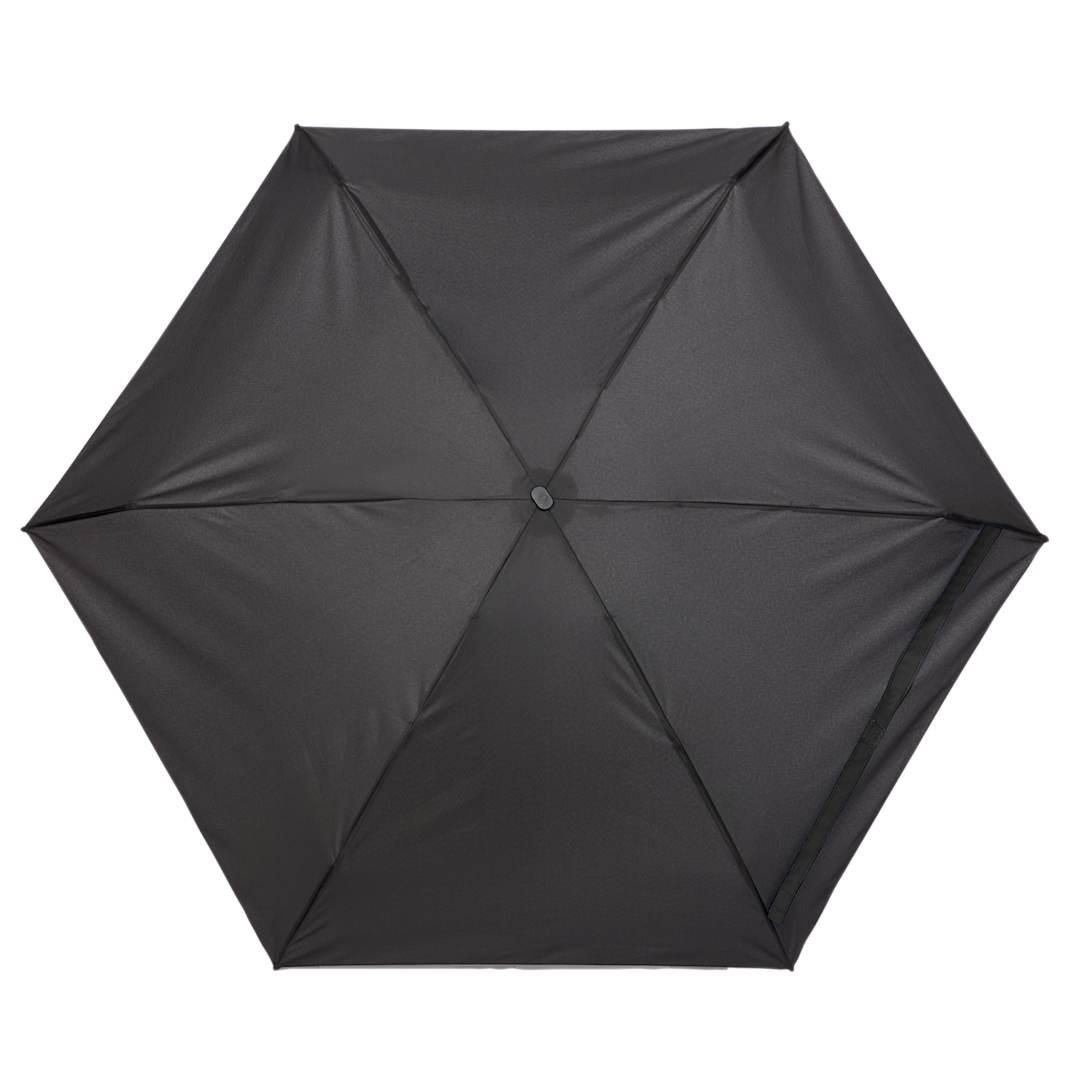37 Compact travel umbrella with case Black miniatura 3