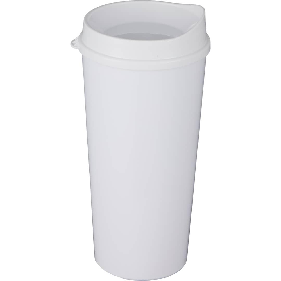 The roadmaster recycled 20oz travel tumber w/ lid Black miniatura 11
