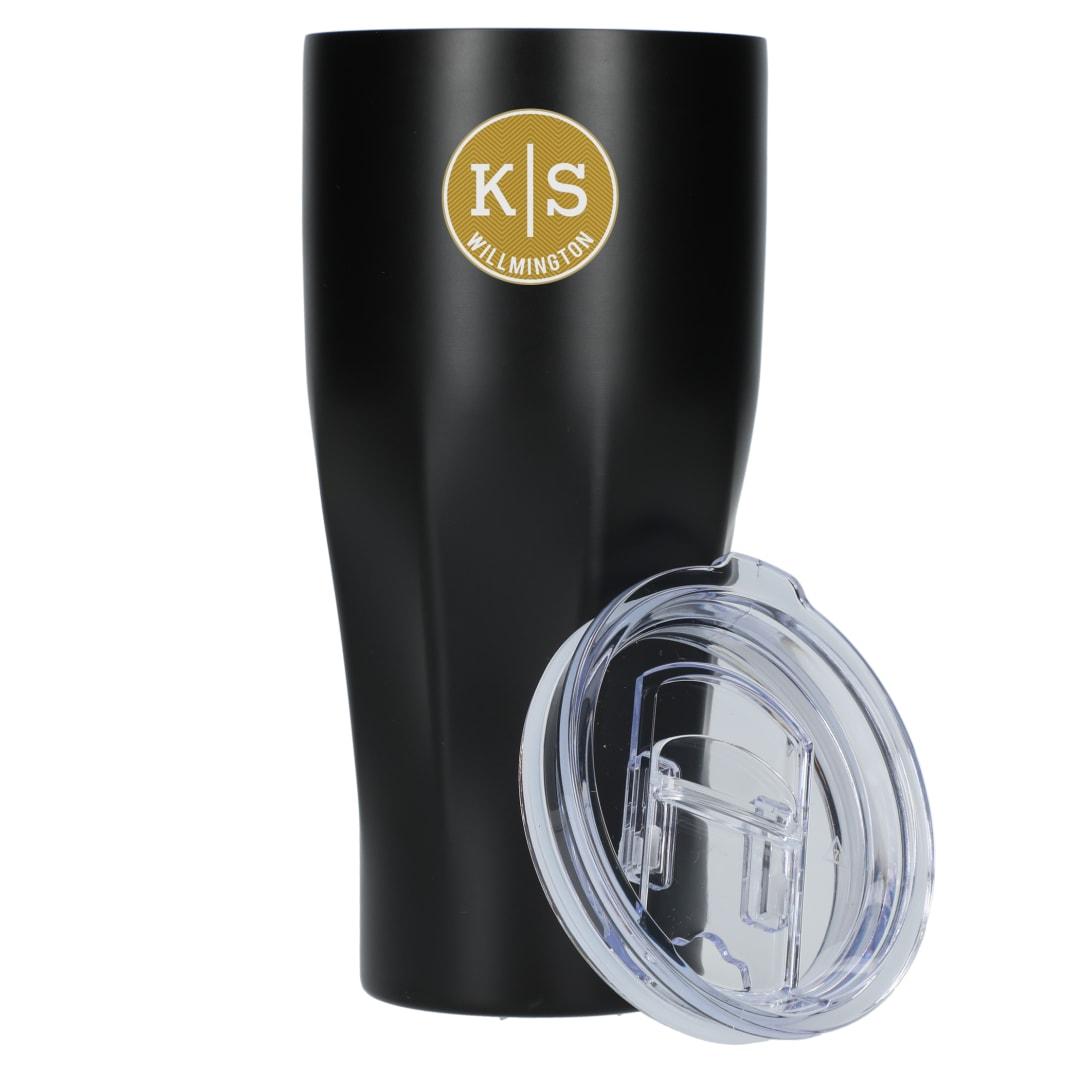 Victor recycled vacuum insulated tumbler 20oz Black miniatura 7