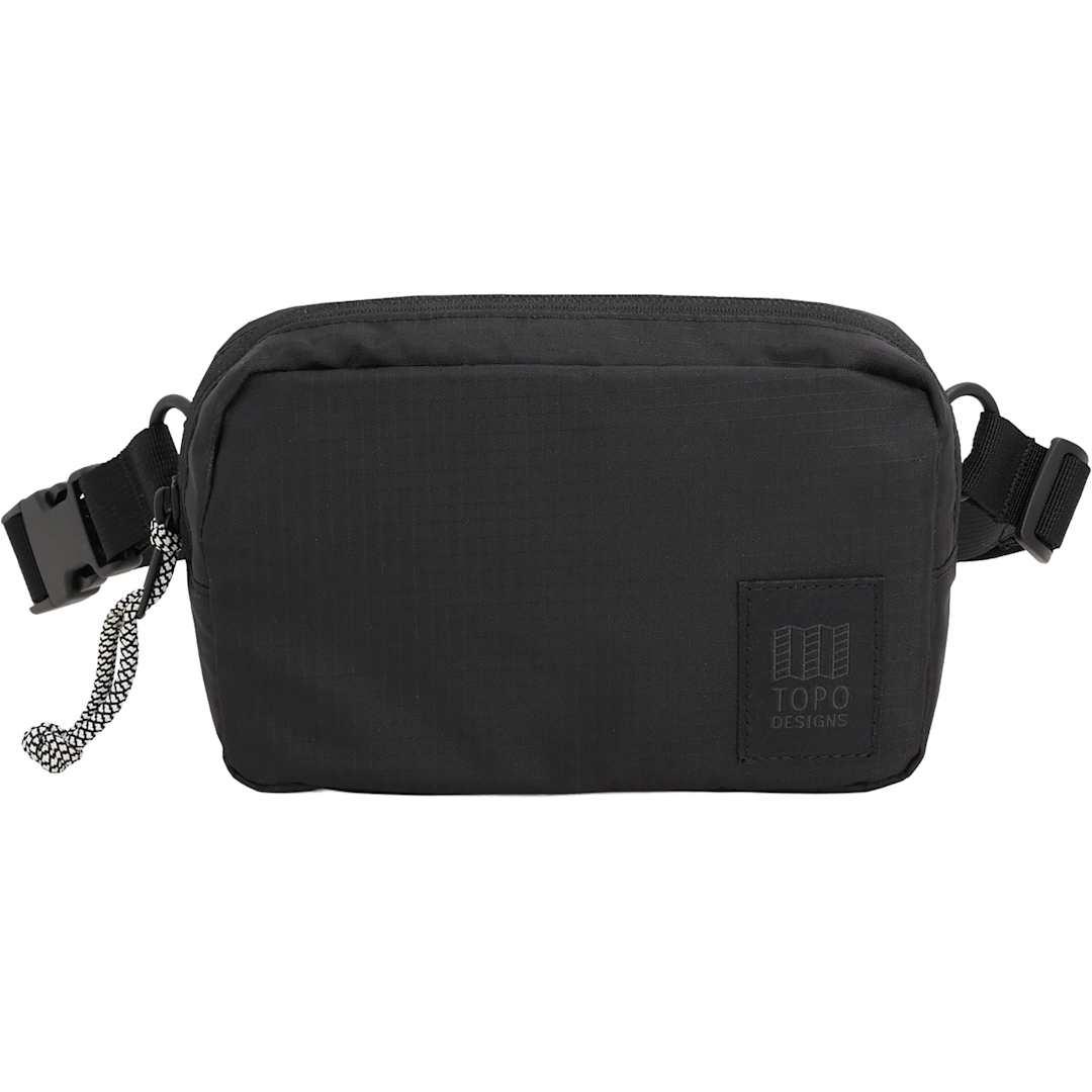 Topo ripstop belt bag Black front