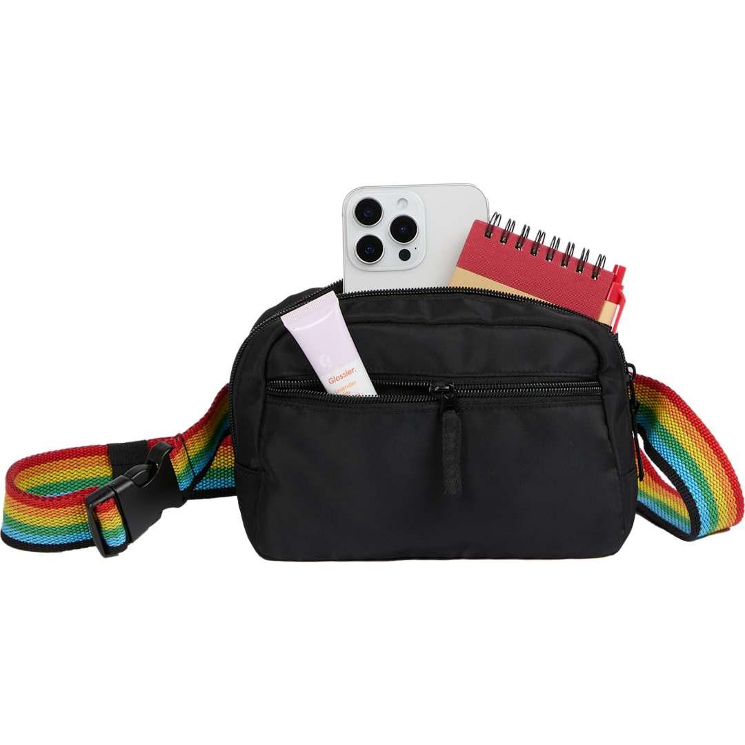Recycled sport fanny pack Black miniatura 43