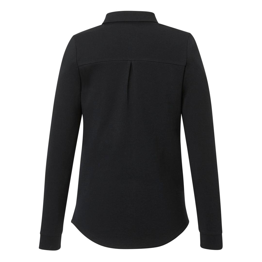 Rigi eco knit button cardi - womens Black miniatura 17