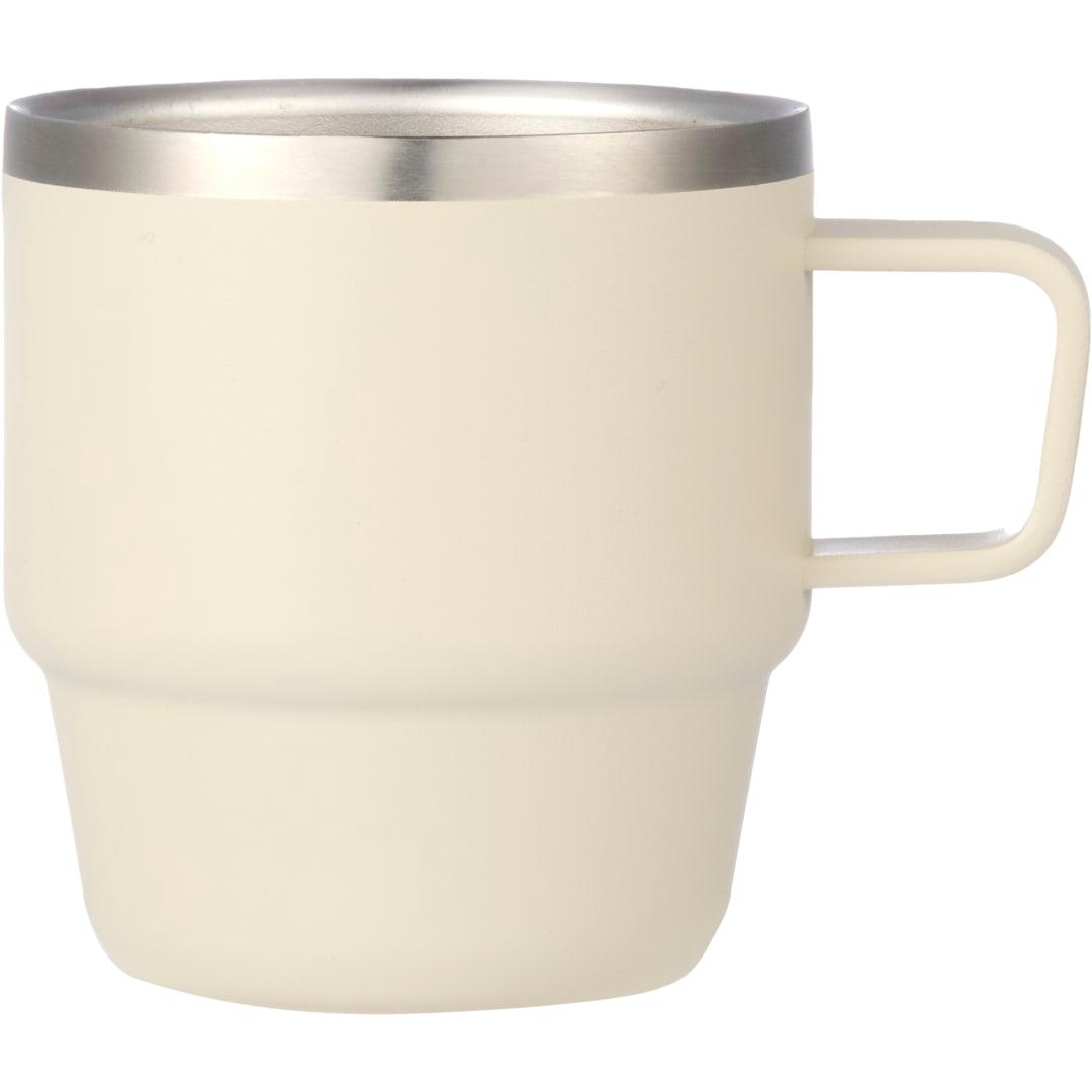 Doppio stackable recycled mug set 6oz Black miniatura 7