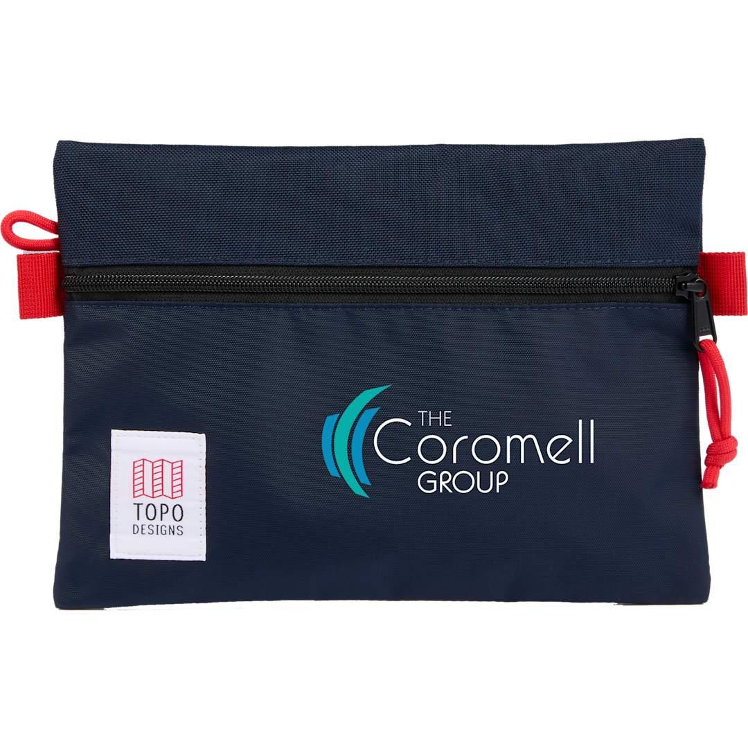 Topo designs accessory travel pouch Navy Blue miniatura 11
