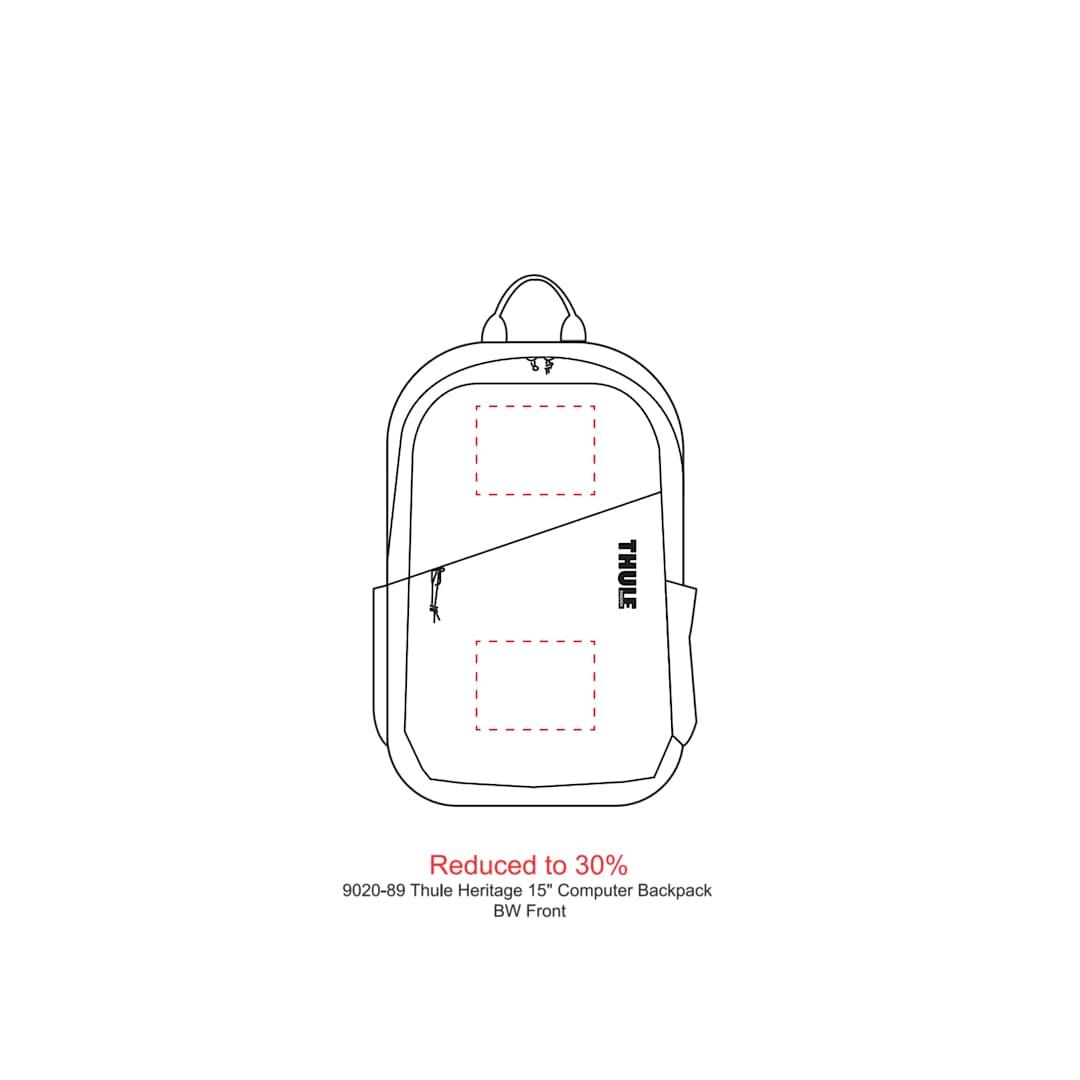 Thule heritage notus 16 computer backpack 20l Black miniatura 13