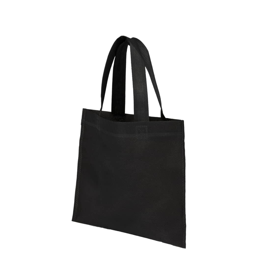 Mini non-woven heat sealed tote Red front