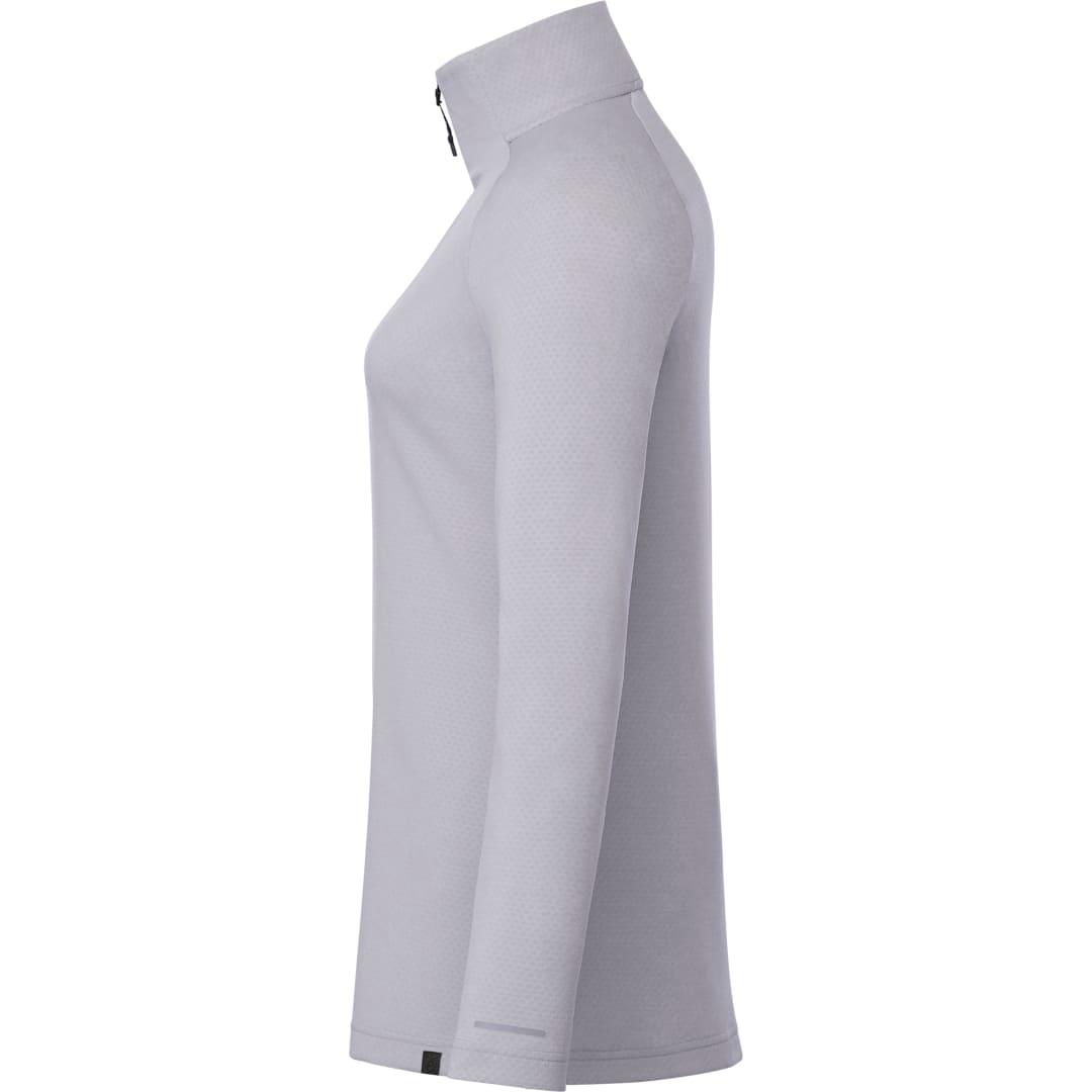 Womens asgard eco knit half zip Silver miniatura 8