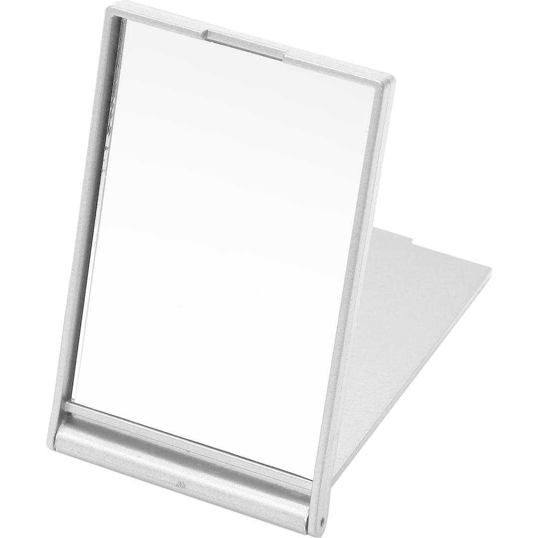 Stand-up pocket mirror Silver miniatura 6