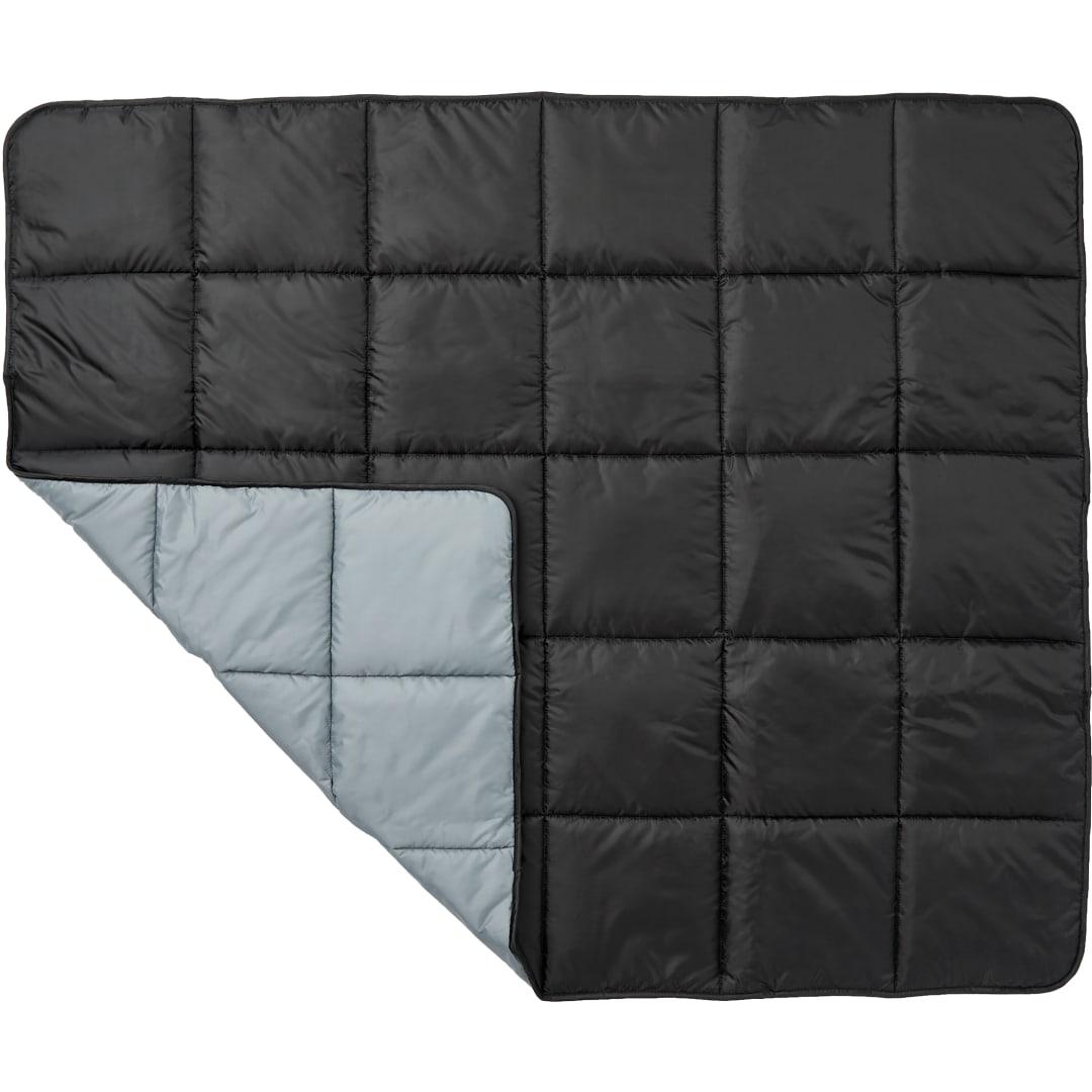 Puffy outdoor blanket Black miniatura 4