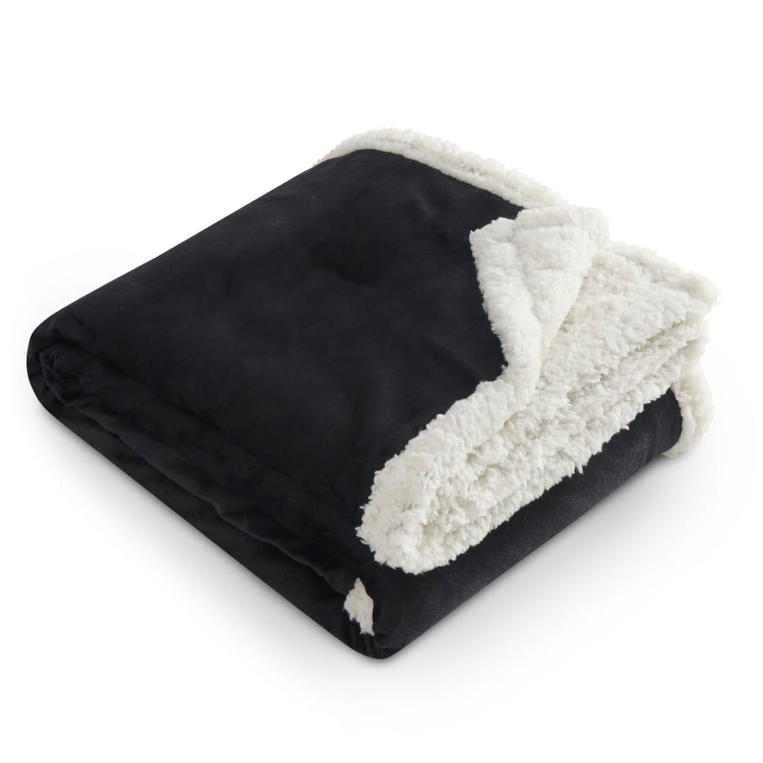 Field & co. 100% recycled pet sherpa blanket Grey miniatura 5