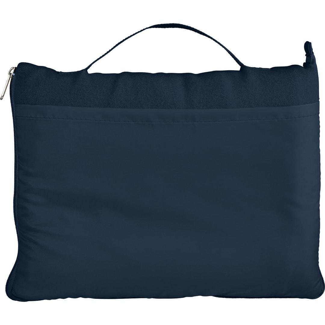 Roam fleece blanket Navy Blue miniatura 4