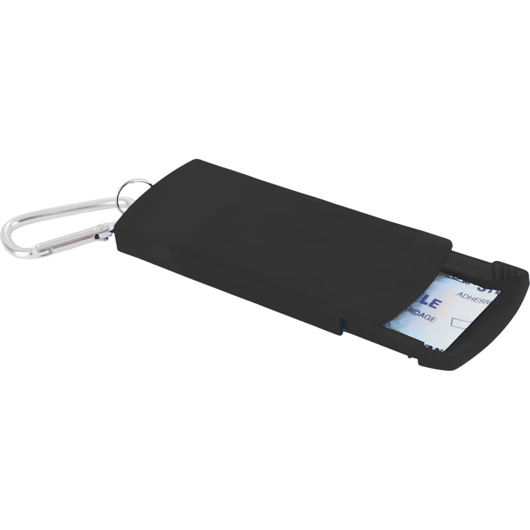 Recycled bandage dispenser with carabiner Blue miniatura 5