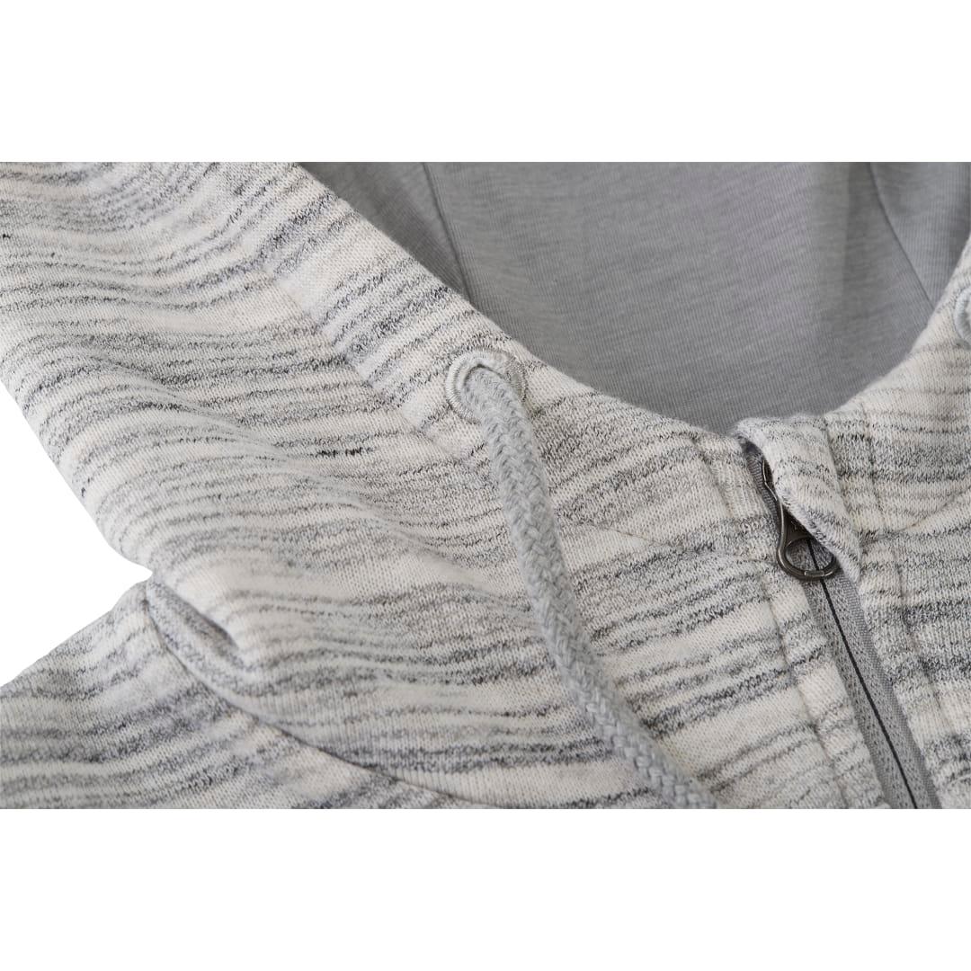 Tentree space dye zip hoodie - womens Grey miniatura 5